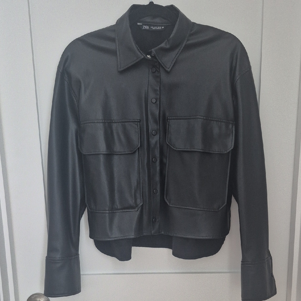 Zara Faux Leather Women's Jacket